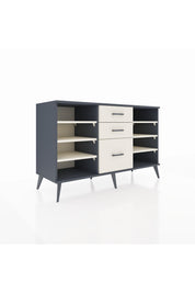 Kronos Konsol 6 Raflı 3 Çekmeceli 132x59x83 - S606M012V13C