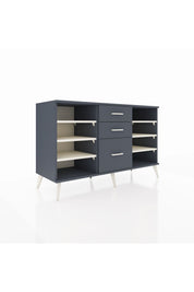Kronos Konsol 6 Raflı 3 Çekmeceli 132x59x83 - S606M012V14C