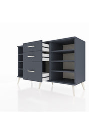 Kronos Konsol 6 Raflı 3 Çekmeceli 132x59x83 - S606M012V17C
