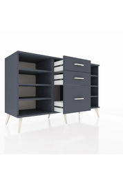 Kronos Konsol 6 Raflı 3 Çekmeceli 132x59x83 - S606M012V17C