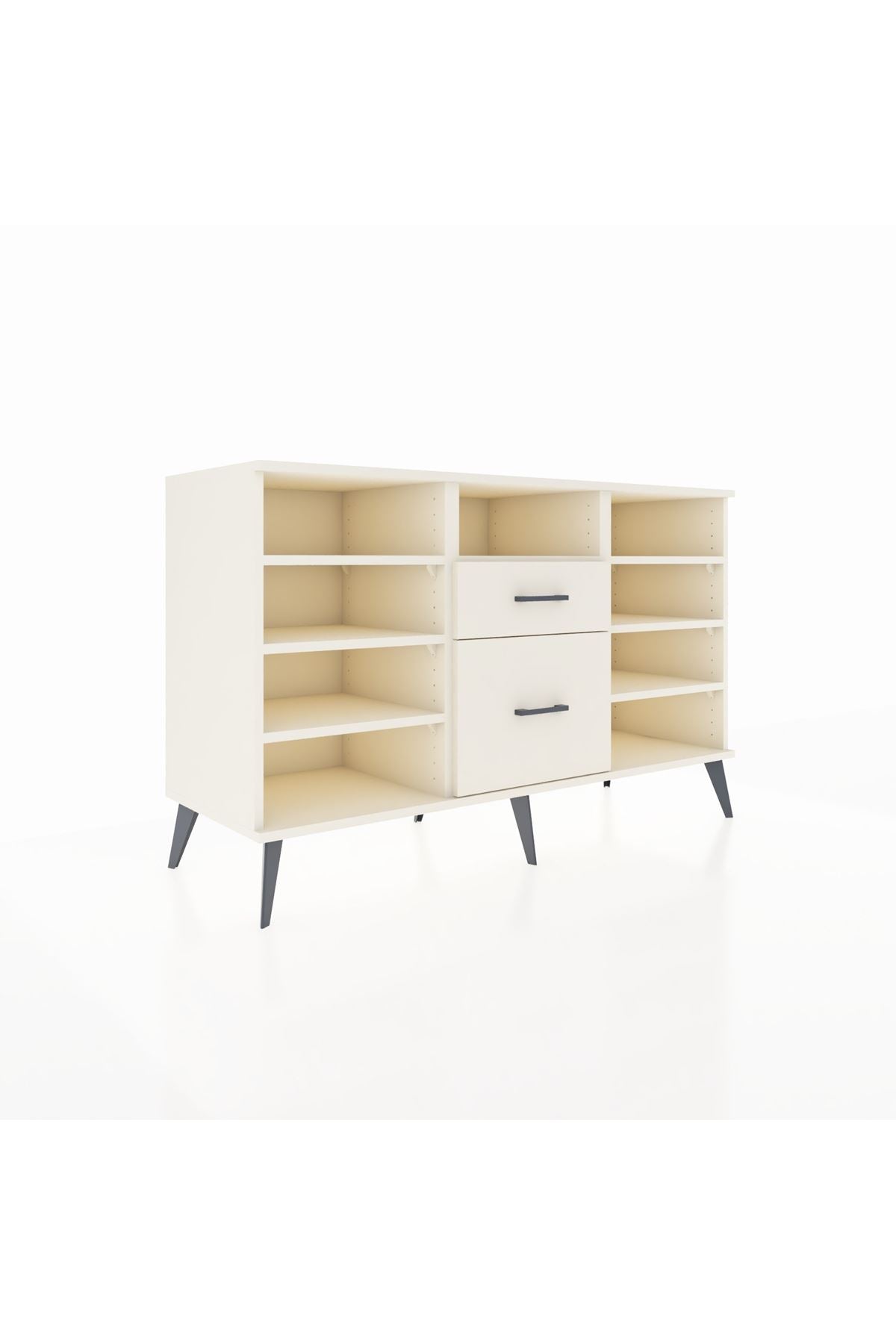 Kronos Konsol 7 Raflı 2 Çekmeceli 132x59x83 - S606M013V04C