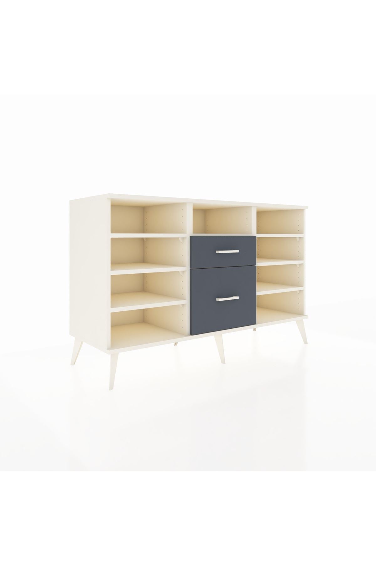 Kronos Konsol 7 Raflı 2 Çekmeceli 132x59x83 - S606M013V05C