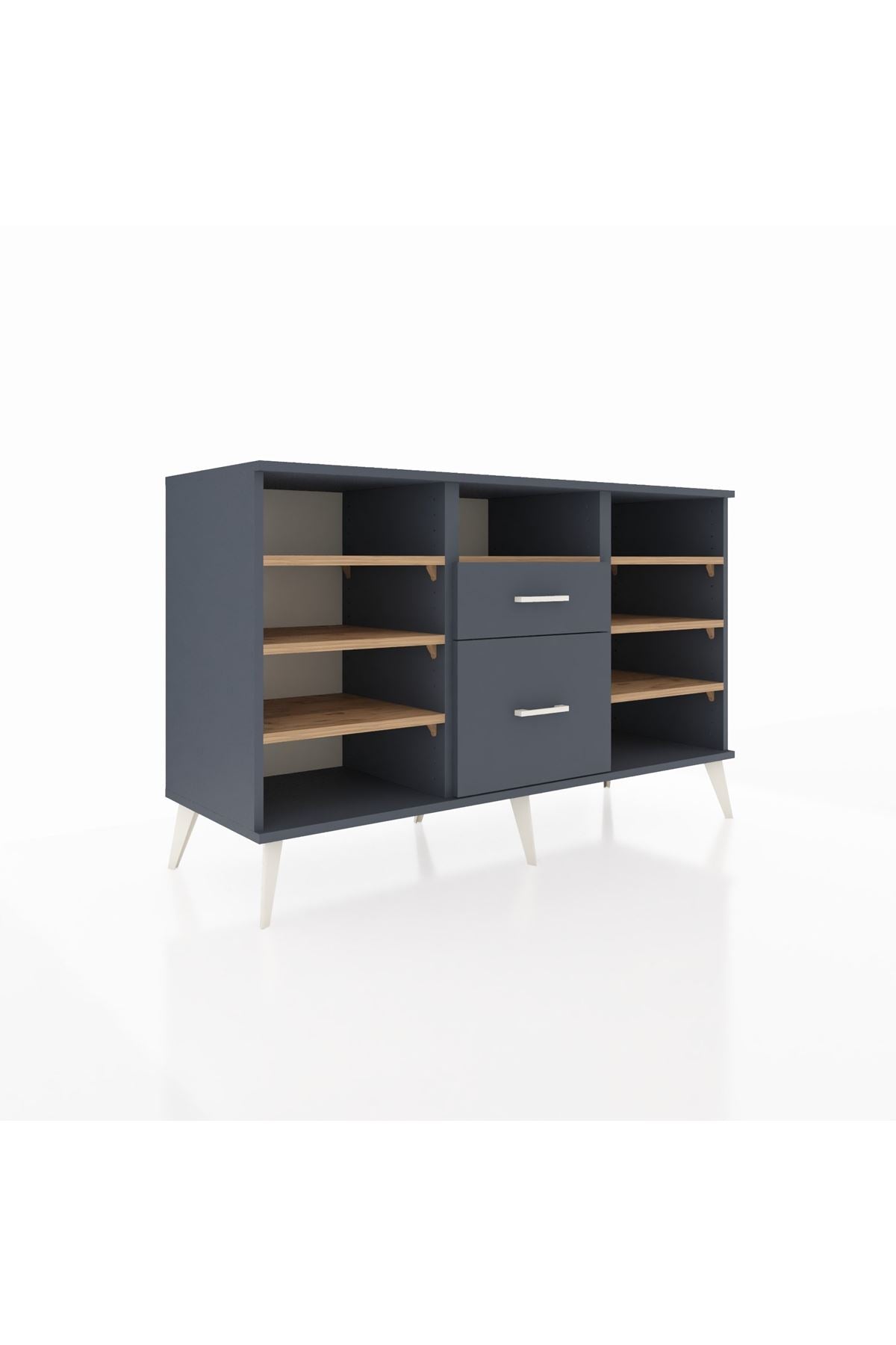 Kronos Konsol 7 Raflı 2 Çekmeceli 132x59x83 - S606M013V11C