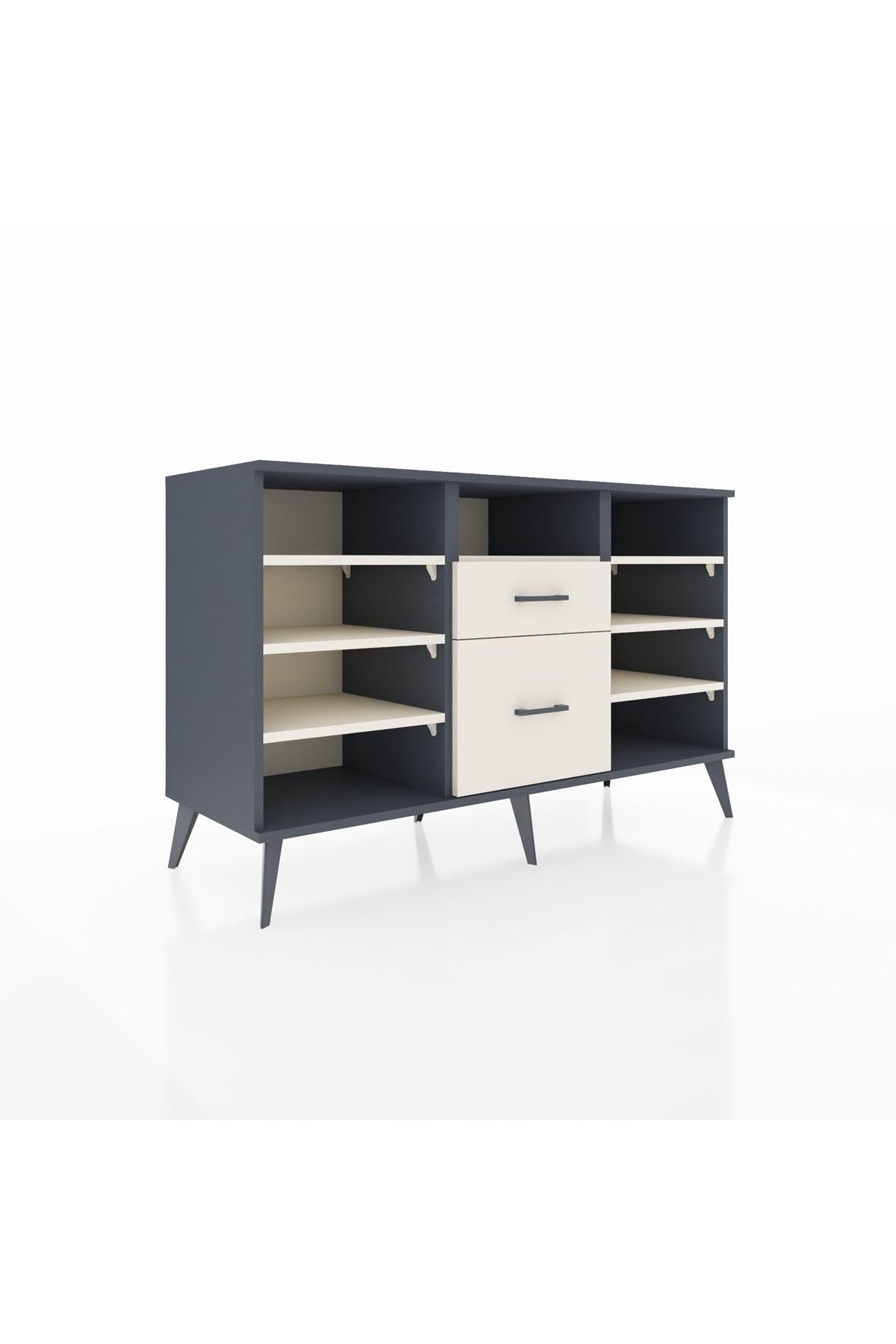 Kronos Konsol 7 Raflı 2 Çekmeceli 132x59x83 - S606M013V13C