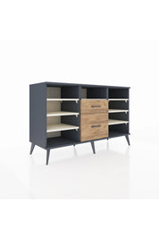 Kronos Konsol 7 Raflı 2 Çekmeceli 132x59x83 - S606M013V15C