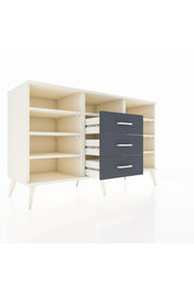 Kronos Konsol 7 Raflı 3 Çekmeceli 132x59x83 - S606M014V05C