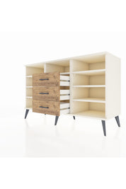 Kronos Konsol 7 Raflı 3 Çekmeceli 132x59x83 - S606M014V06C