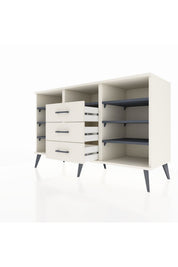 Kronos Konsol 7 Raflı 3 Çekmeceli 132x59x83 - S606M014V07C