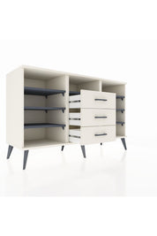 Kronos Konsol 7 Raflı 3 Çekmeceli 132x59x83 - S606M014V07C