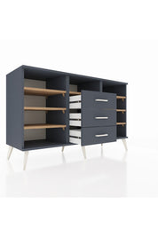 Kronos Konsol 7 Raflı 3 Çekmeceli 132x59x83 - S606M014V11C