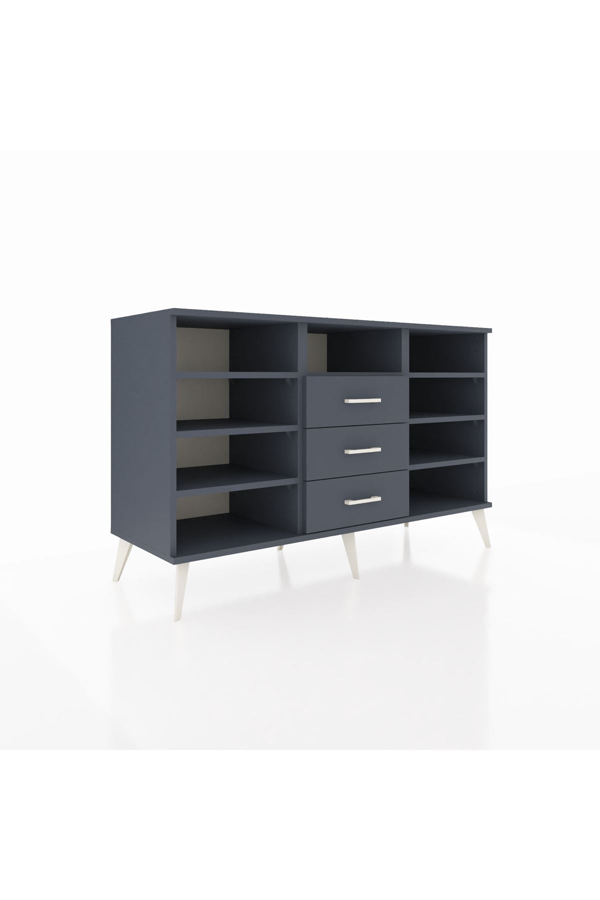 Kronos Konsol 7 Raflı 3 Çekmeceli 132x59x83 - S606M014V17C
