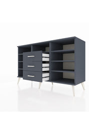 Kronos Konsol 7 Raflı 3 Çekmeceli 132x59x83 - S606M014V17C