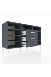 Kronos Konsol 7 Raflı 3 Çekmeceli 132x59x83 - S606M014V17C