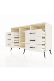 Kronos Konsol 5 Raflı 6 Çekmeceli 132x59x83 - S606M015V04C