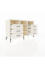 Kronos Konsol 5 Raflı 6 Çekmeceli 132x59x83 - S606M015V04C