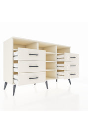 Kronos Konsol 5 Raflı 6 Çekmeceli 132x59x83 - S606M015V04C