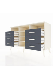 Kronos Konsol 5 Raflı 6 Çekmeceli 132x59x83 - S606M015V05C