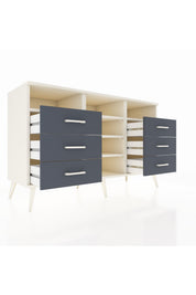 Kronos Konsol 5 Raflı 6 Çekmeceli 132x59x83 - S606M015V05C