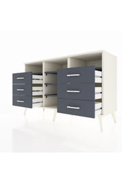 Kronos Konsol 5 Raflı 6 Çekmeceli 132x59x83 - S606M015V08C