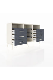 Kronos Konsol 5 Raflı 6 Çekmeceli 132x59x83 - S606M015V08C