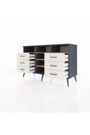 Kronos Konsol 5 Raflı 6 Çekmeceli 132x59x83 - S606M015V10C
