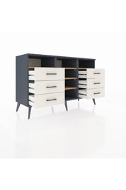 Kronos Konsol 5 Raflı 6 Çekmeceli 132x59x83 - S606M015V10C