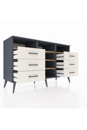 Kronos Konsol 5 Raflı 6 Çekmeceli 132x59x83 - S606M015V10C