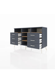 Kronos Konsol 5 Raflı 6 Çekmeceli 132x59x83 - S606M015V11C