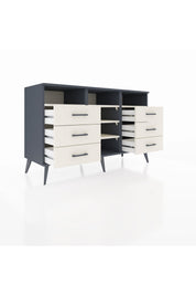 Kronos Konsol 5 Raflı 6 Çekmeceli 132x59x83 - S606M015V13C