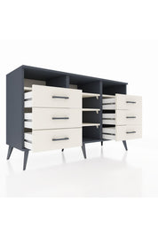 Kronos Konsol 5 Raflı 6 Çekmeceli 132x59x83 - S606M015V13C