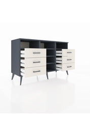 Kronos Konsol 5 Raflı 6 Çekmeceli 132x59x83 - S606M015V16C