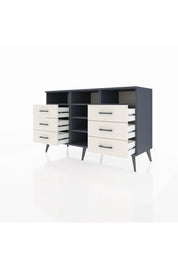 Kronos Konsol 5 Raflı 6 Çekmeceli 132x59x83 - S606M015V16C
