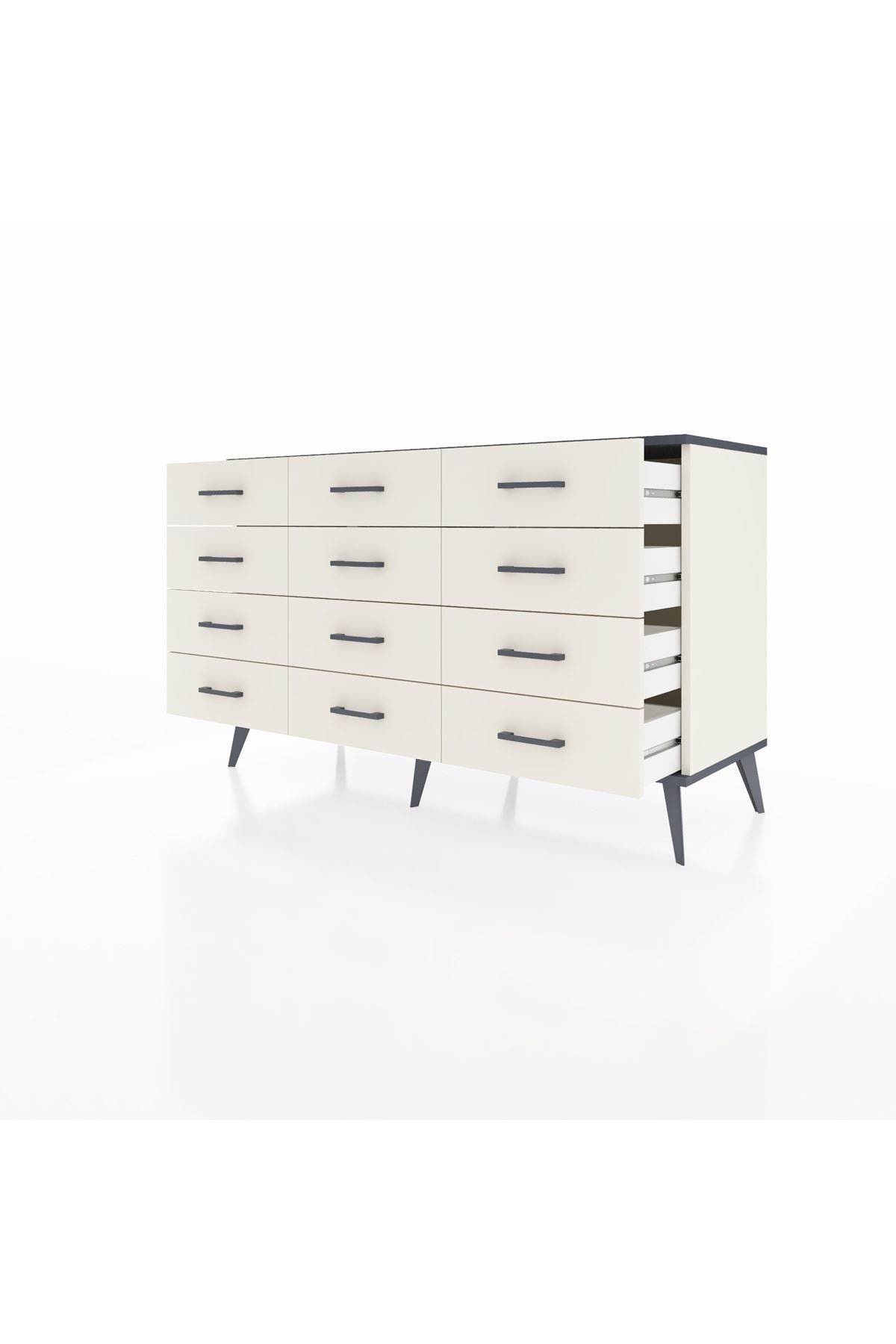 Kronos Konsol 12 Çekmeceli 132x59x83 - S606M016V07C