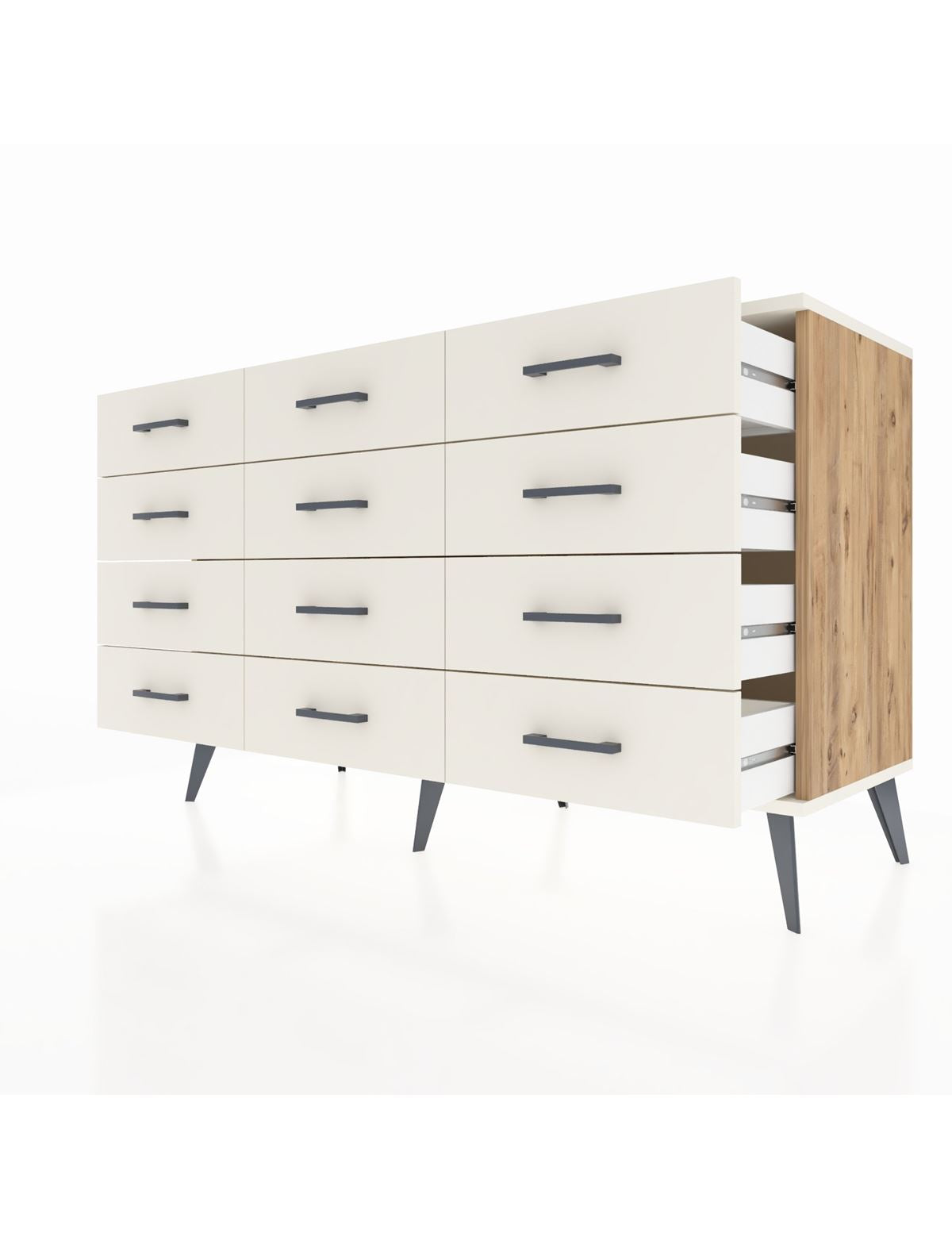 Kronos Konsol 12 Çekmeceli 132x59x83 - S606M016V22C