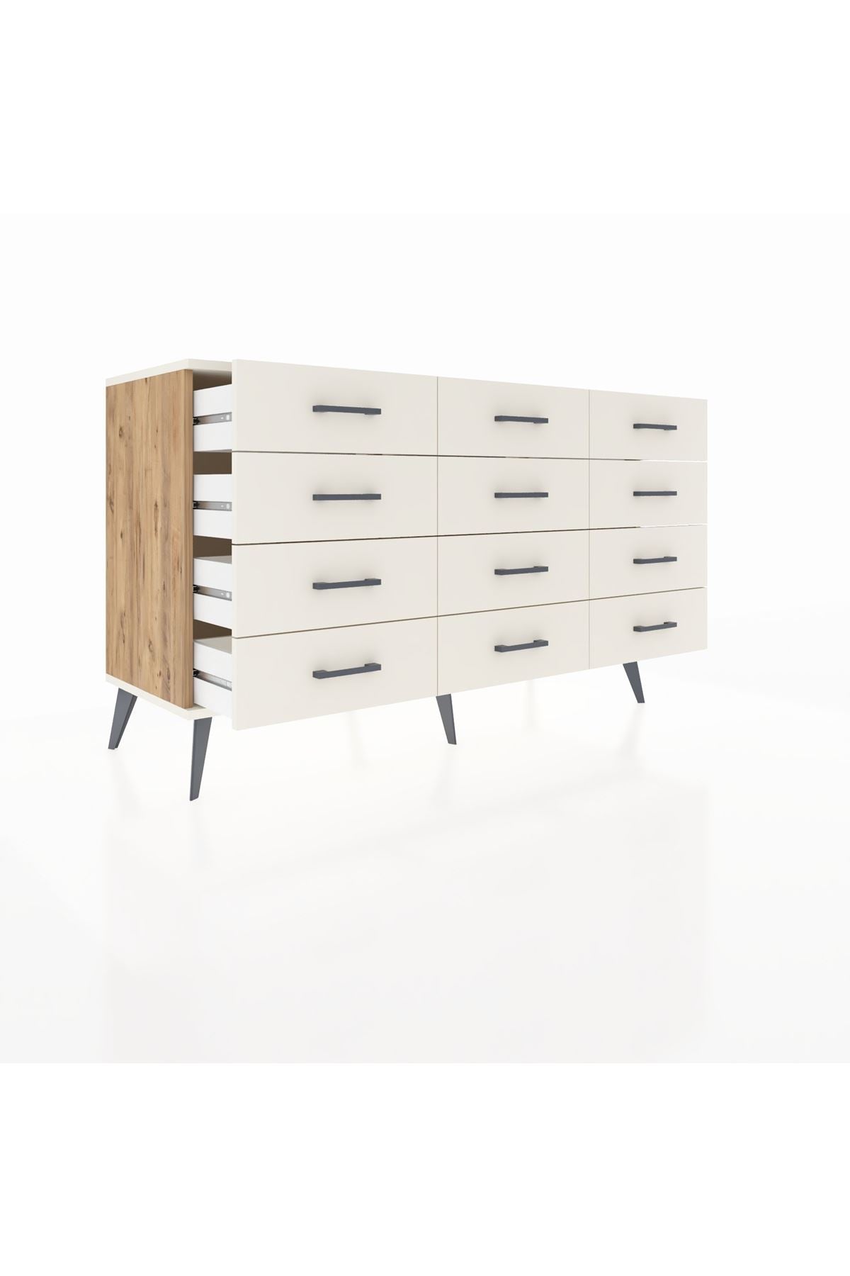 Kronos Konsol 12 Çekmeceli 132x59x83 - S606M016V22C