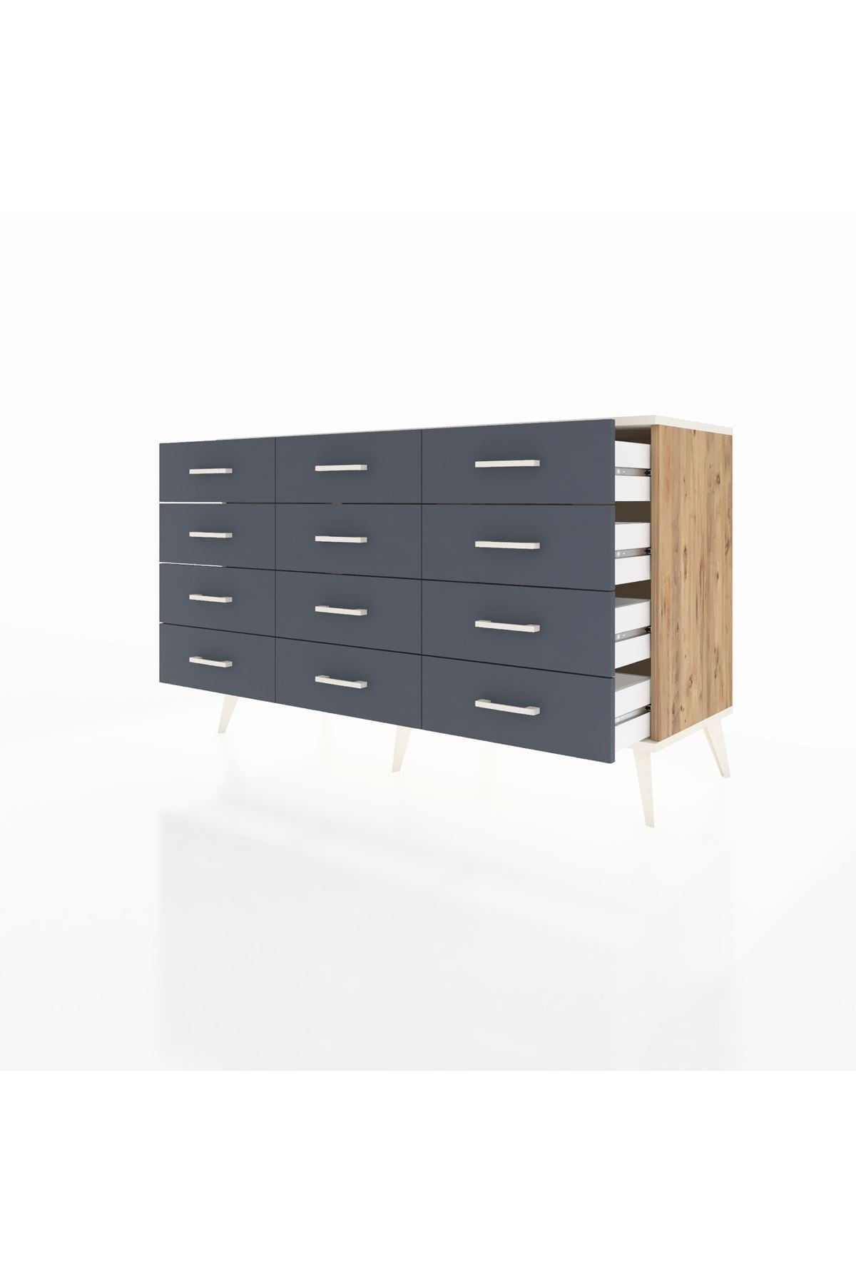 Kronos Konsol 12 Çekmeceli 132x59x83 - S606M016V23C