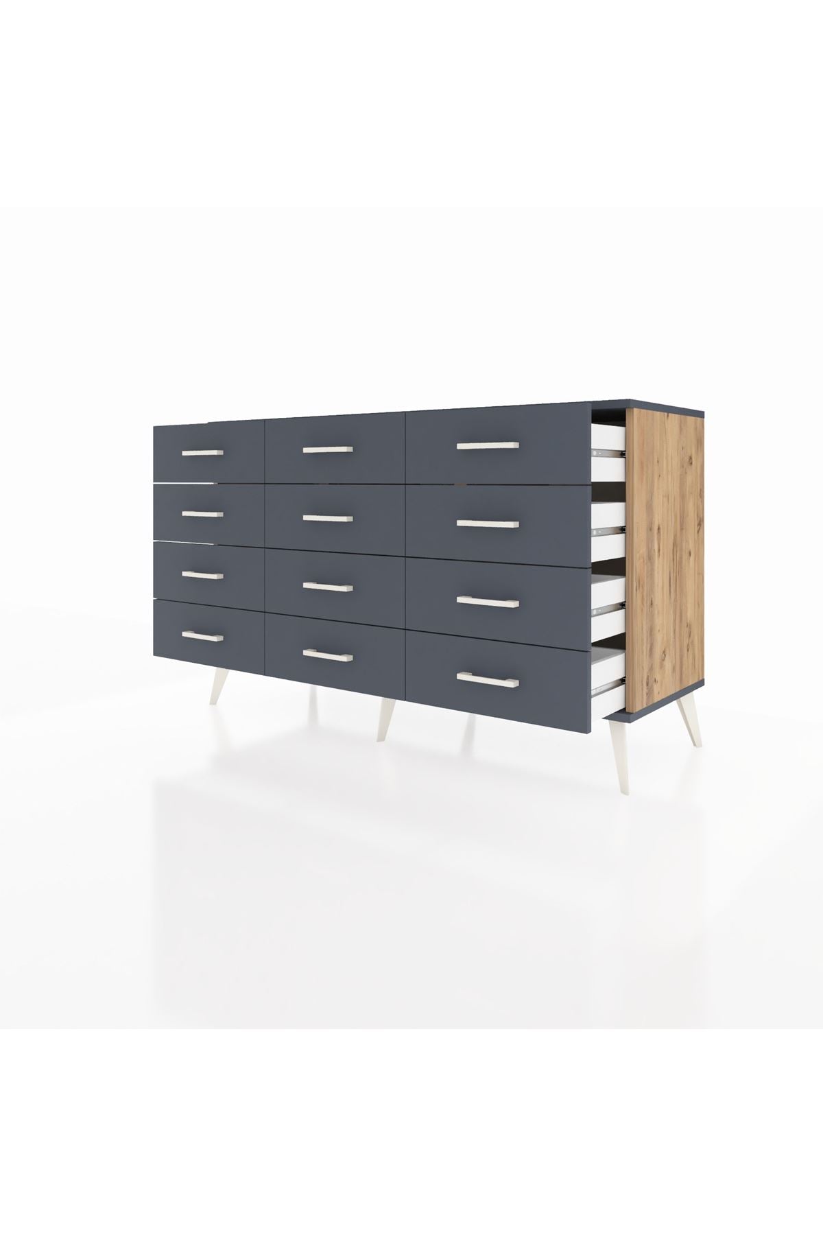 Kronos Konsol 12 Çekmeceli 132x59x83 - S606M016V26C