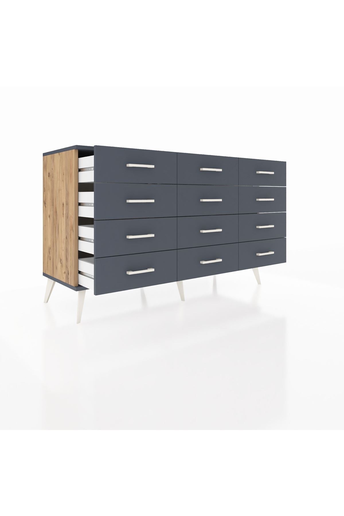 Kronos Konsol 12 Çekmeceli 132x59x83 - S606M016V26C