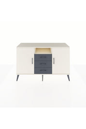 Kronos Konsol 5 Raflı 3 Çekmeceli 2 Kapaklı 132x59x83 - S606M018V05C