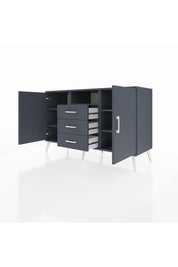 Kronos Konsol 5 Raflı 3 Çekmeceli 2 Kapaklı 132x59x83 - S606M018V17C