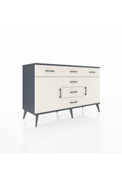 Kronos Konsol 2 Raflı 6 Çekmeceli 2 Kapaklı 132x59x83 - S606M020V13C