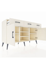 Kronos Konsol 4 Raflı 3 Çekmeceli 2 Kapaklı 132x59x83 - S606M021V04C