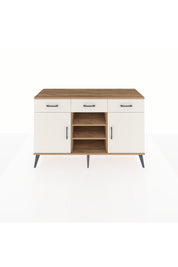 Kronos Konsol 4 Raflı 3 Çekmeceli 2 Kapaklı 132x59x83 - S606M021V22C