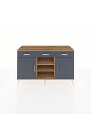 Kronos Konsol 4 Raflı 3 Çekmeceli 2 Kapaklı 132x59x83 - S606M021V26C