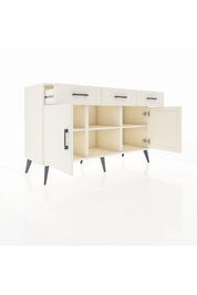 Kronos Konsol 3 Raflı 3 Çekmeceli 3 Kapaklı 132x59x83 - S606M022V04C