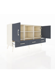 Kronos Konsol 6 Raflı 3 Çekmeceli 3 Kapaklı 132x59x83 - S606M023V08C