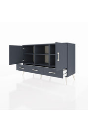 Kronos Konsol 6 Raflı 3 Çekmeceli 3 Kapaklı 132x59x83 - S606M023V17C