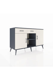 Kronos Konsol 3 Raflı 2 Çekmeceli 3 Kapaklı 132x59x83 - S606M025V13C