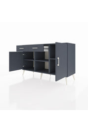 Kronos Konsol 3 Raflı 2 Çekmeceli 3 Kapaklı 132x59x83 - S606M025V17C