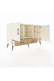 Kronos Konsol 5 Raflı 2 Çekmeceli 3 Kapaklı 132x59x83 - S606M026V06C